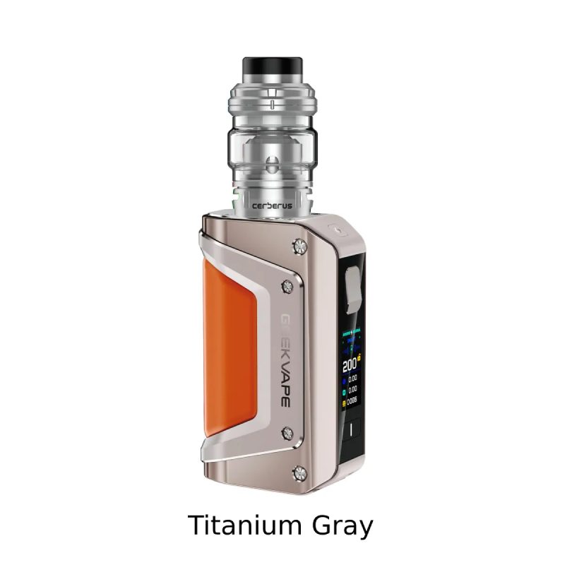 GEEKVAPE AEGIS LEGEND 3 STARTER KIT TITANIUM GRAY